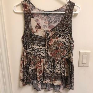 american eagle boho top